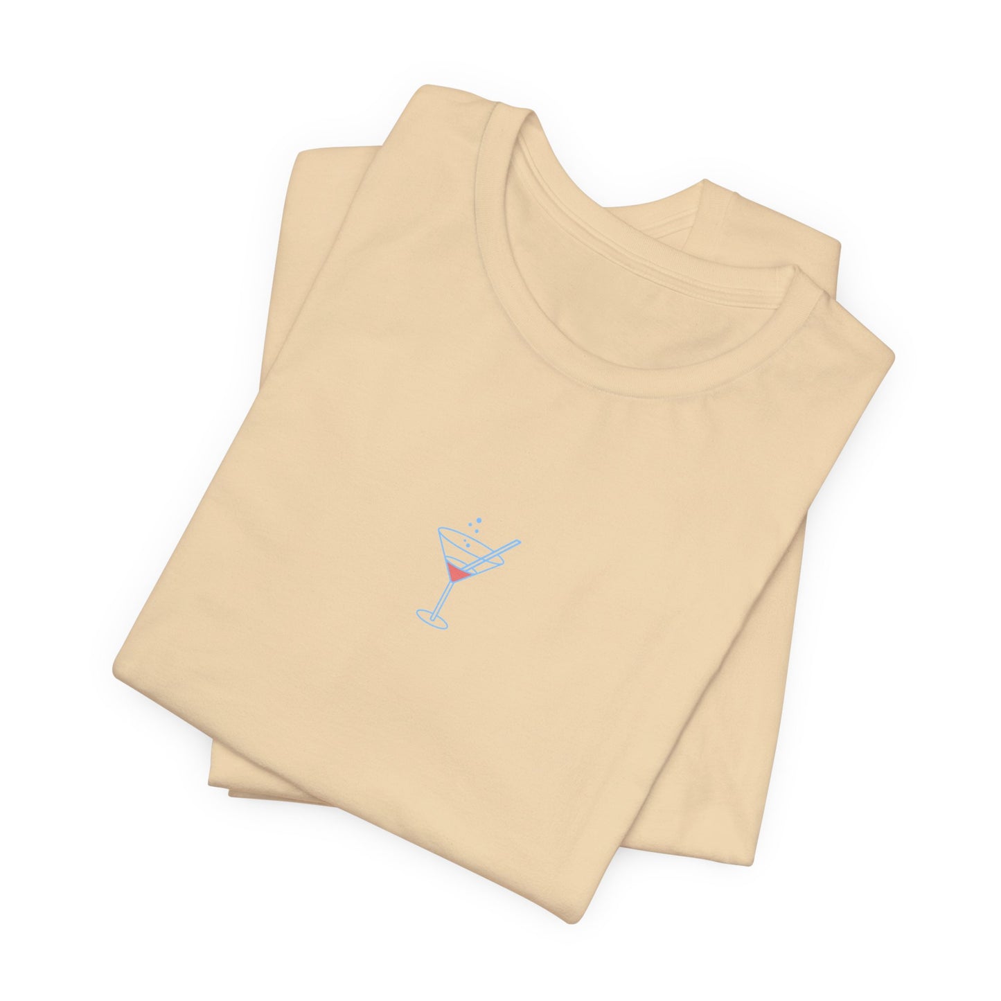 Unisex Cocktail Tee – Relaxed Fit with Cocktail