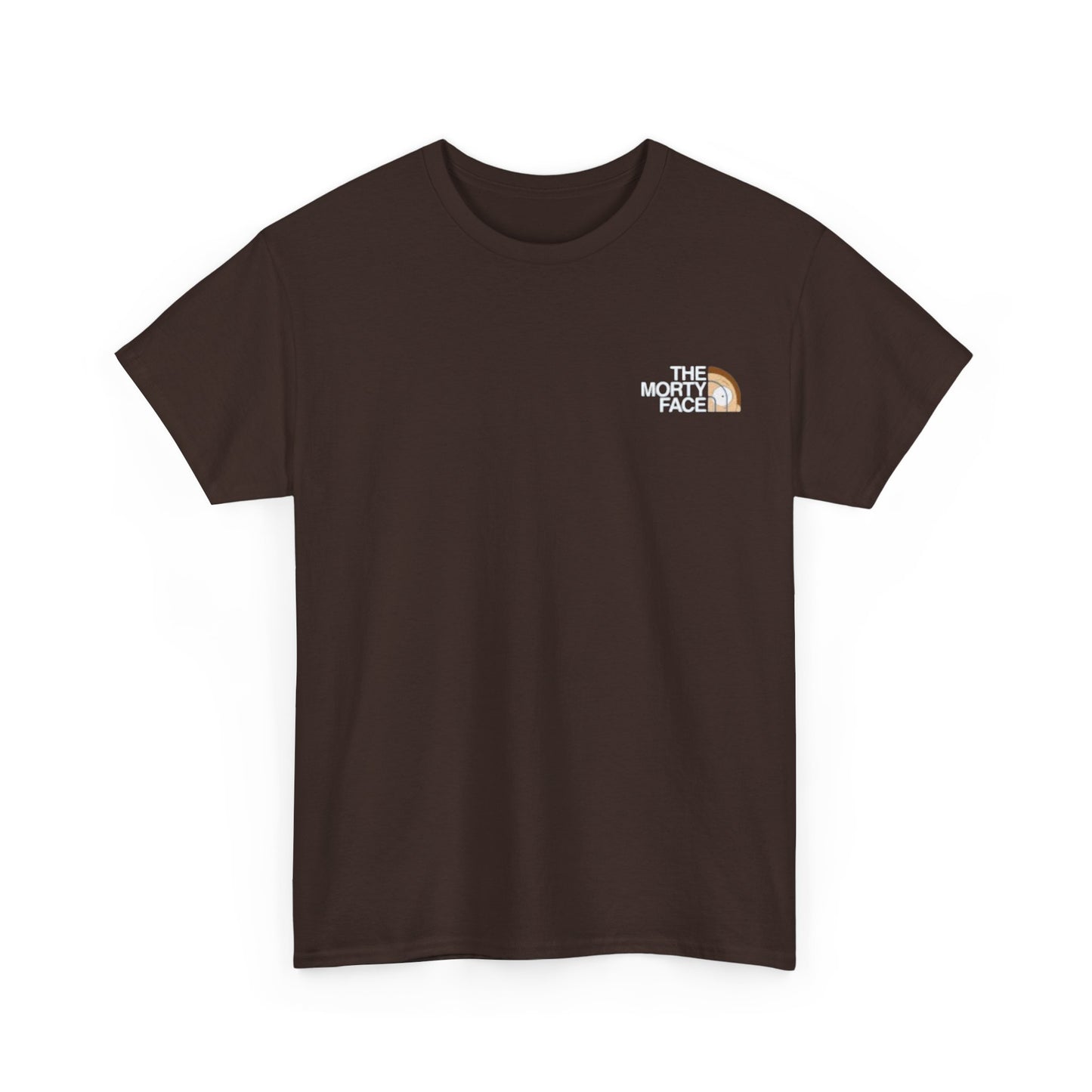Funny T-Shirt Design - The Morty Face Unisex Heavy Cotton Tee