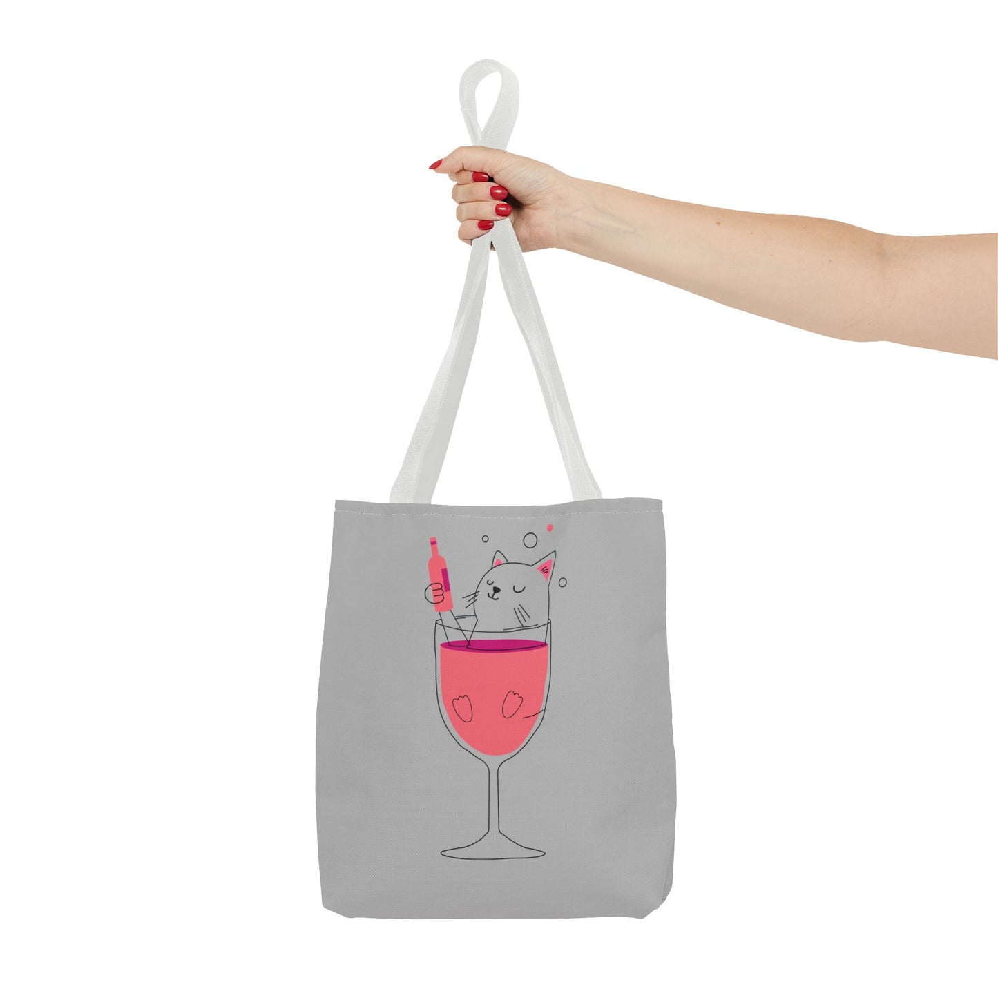 Cute & Minimalist Glass Design Tote Bag