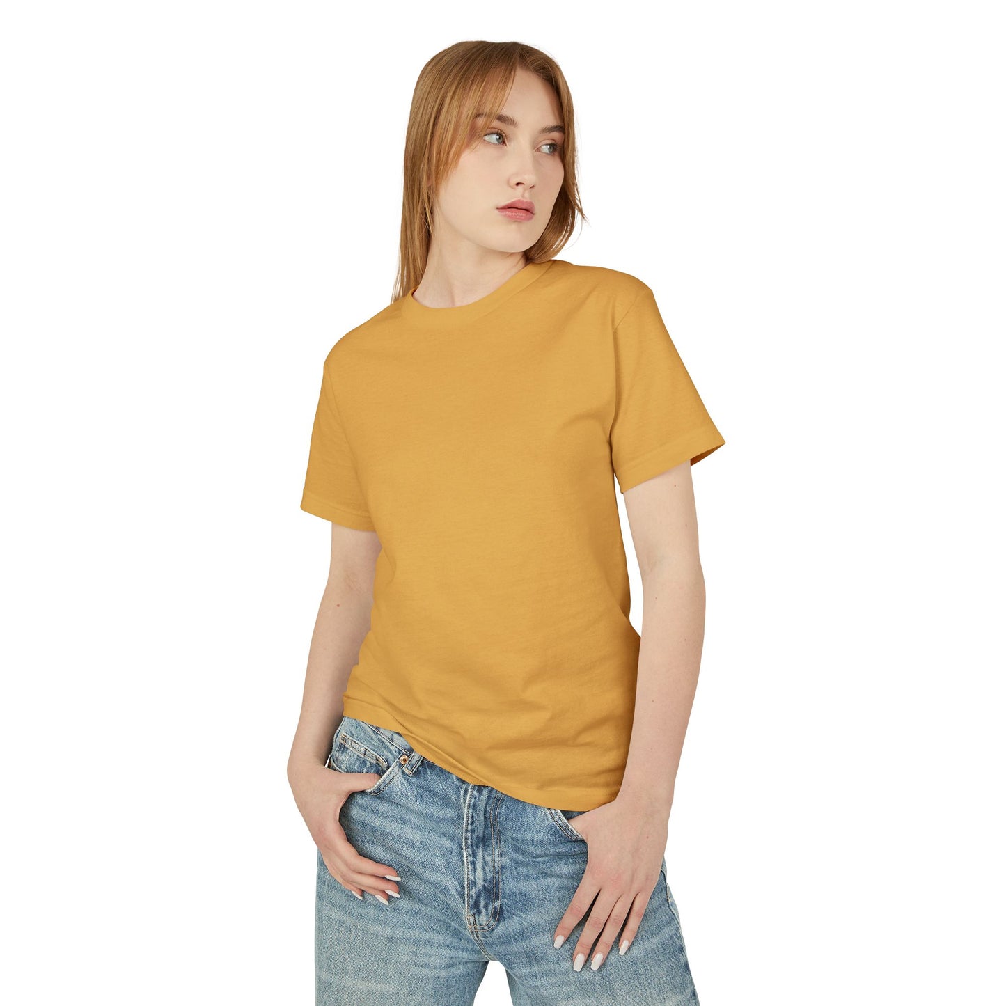 Unisex Heavyweight Cotton Tee - Importance is How Do You See Yourself