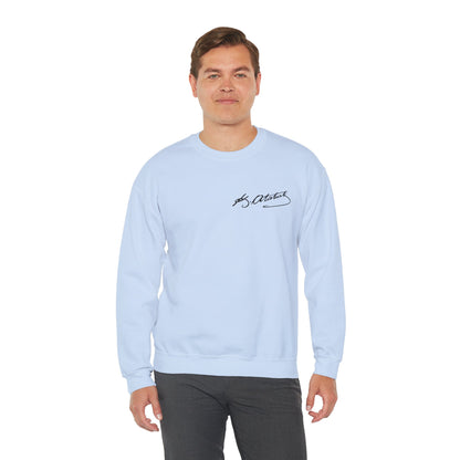 ATA Heritage - Unisex Heavy Blend™ Crewneck Sweatshirt with Signature of Father of Turks