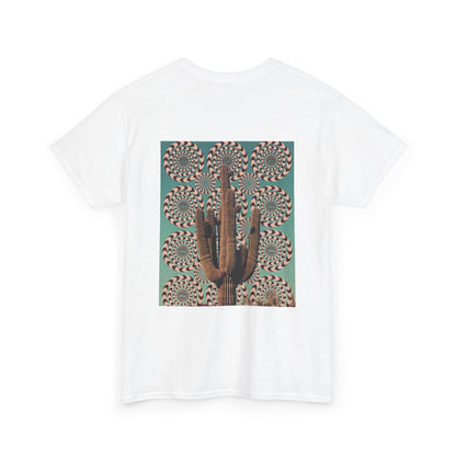 Southwest Aesthetic Mystical Cactus & Eye Design - Unisex Garment-Dyed