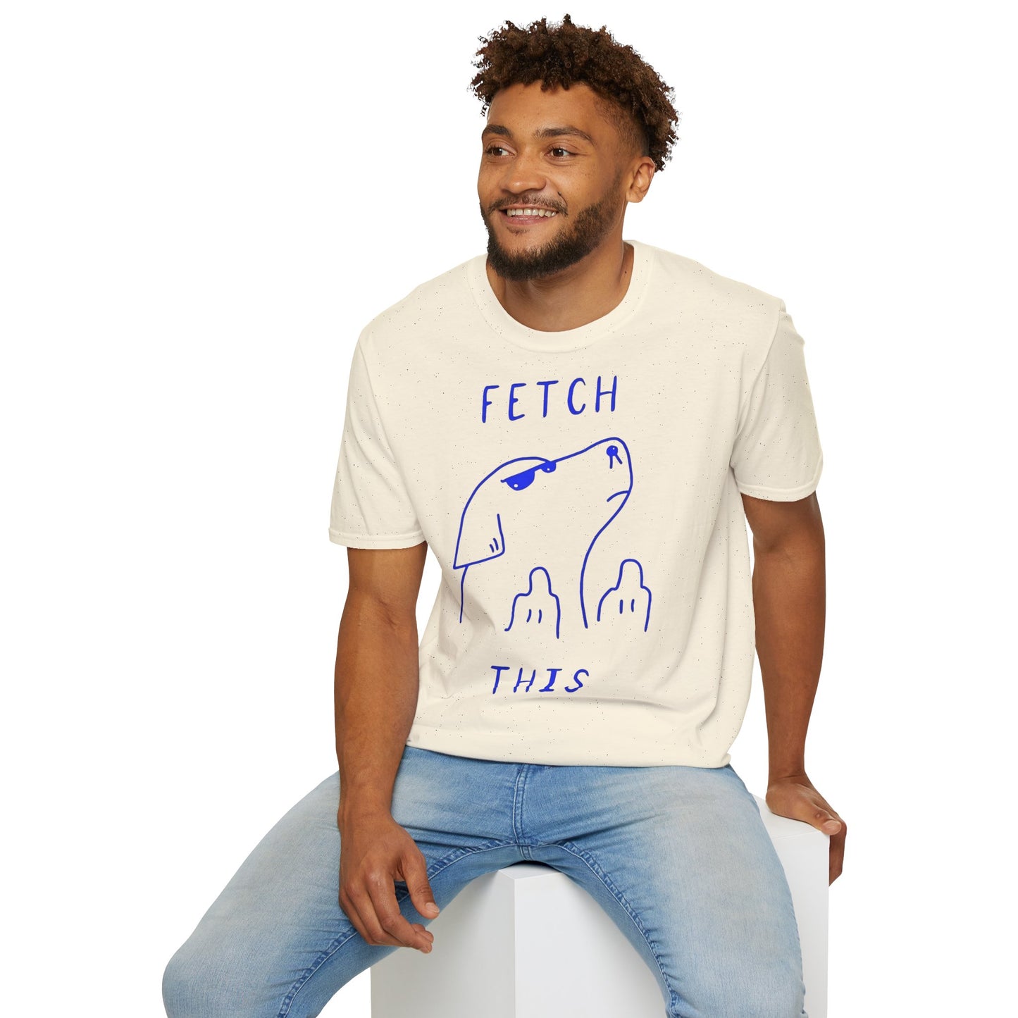 Dog Sunglass Unisex T-Shirt - Fetch This Cool Design