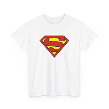 Superman Shield Unisex T-Shirt — Classic Red & Yellow Logo Tee