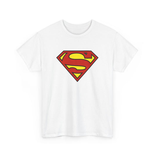 Superman Shield Unisex T-Shirt — Classic Red & Yellow Logo Tee