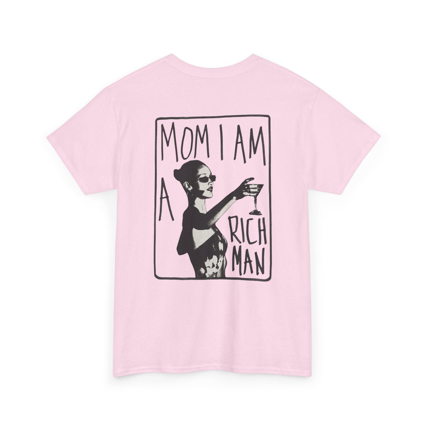 Cute Unisex T-Shirt - 'mom, i am rich man' Design