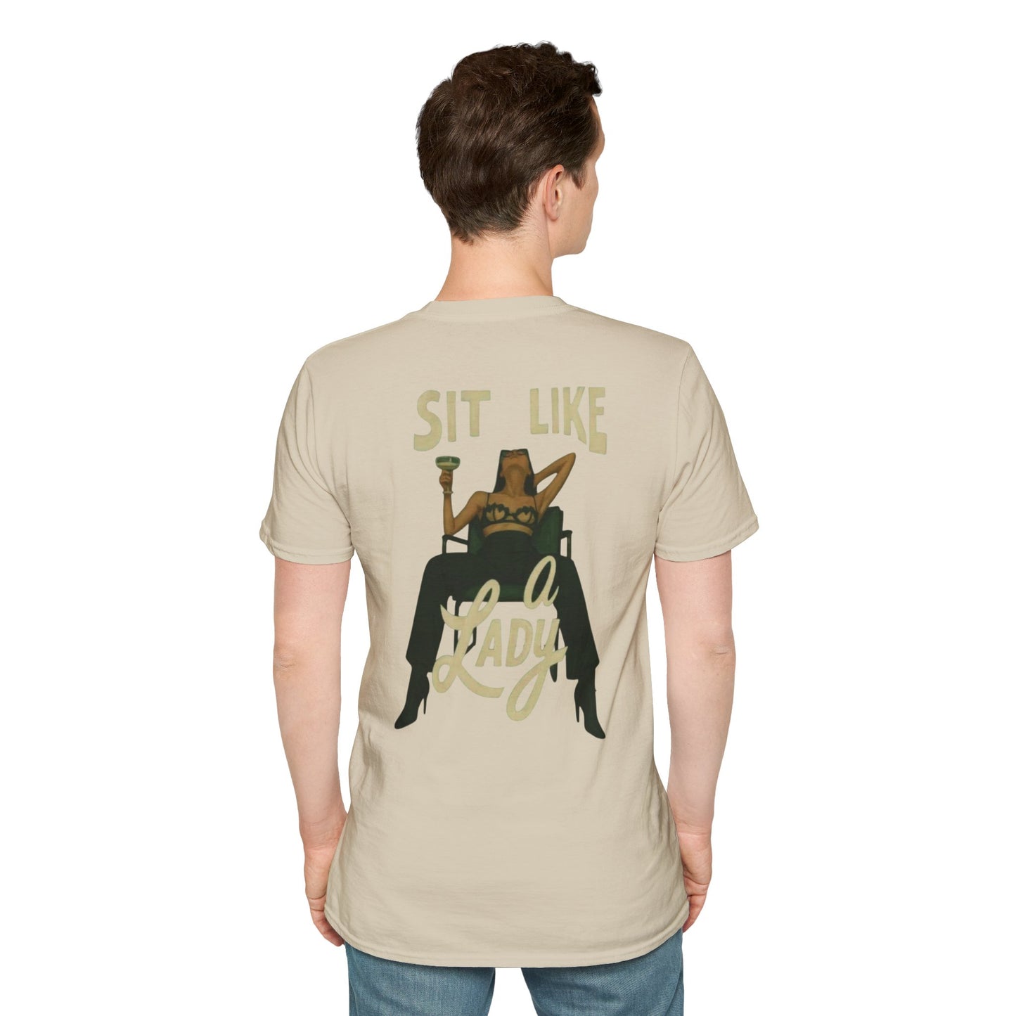Sit Like a Lady T-Shirt — Southern Sass Graphic Unisex Tee