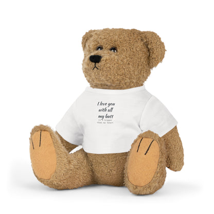 Plush Toy with Clothing - I love you in funny way