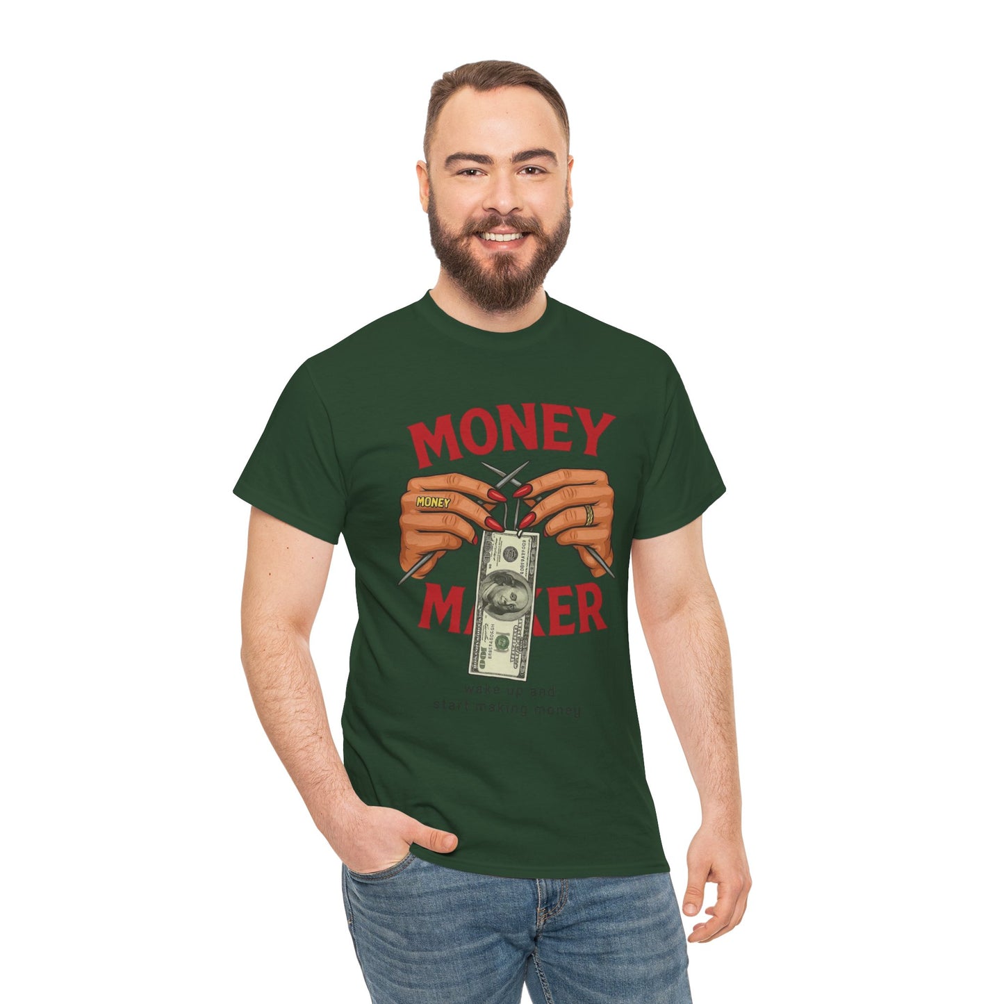 Manifesting Money Maker Tee - Unisex Heavy Cotton
