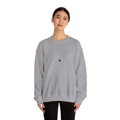 Unisex Heavy Blend™ Crewneck Sweatshirt - Tiny but Mighty: The Subtle Rebellion Design