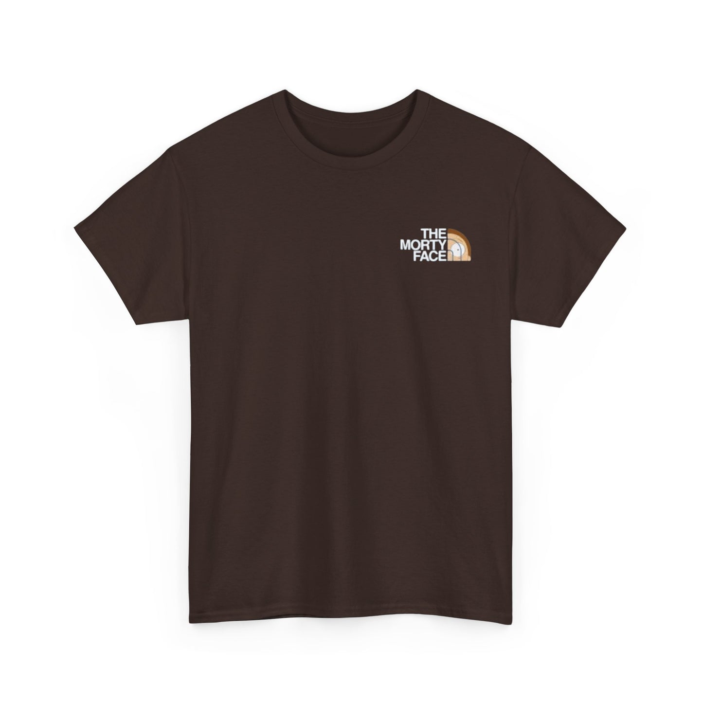 Funny T-Shirt Design - The Morty Face Unisex Heavy Cotton Tee