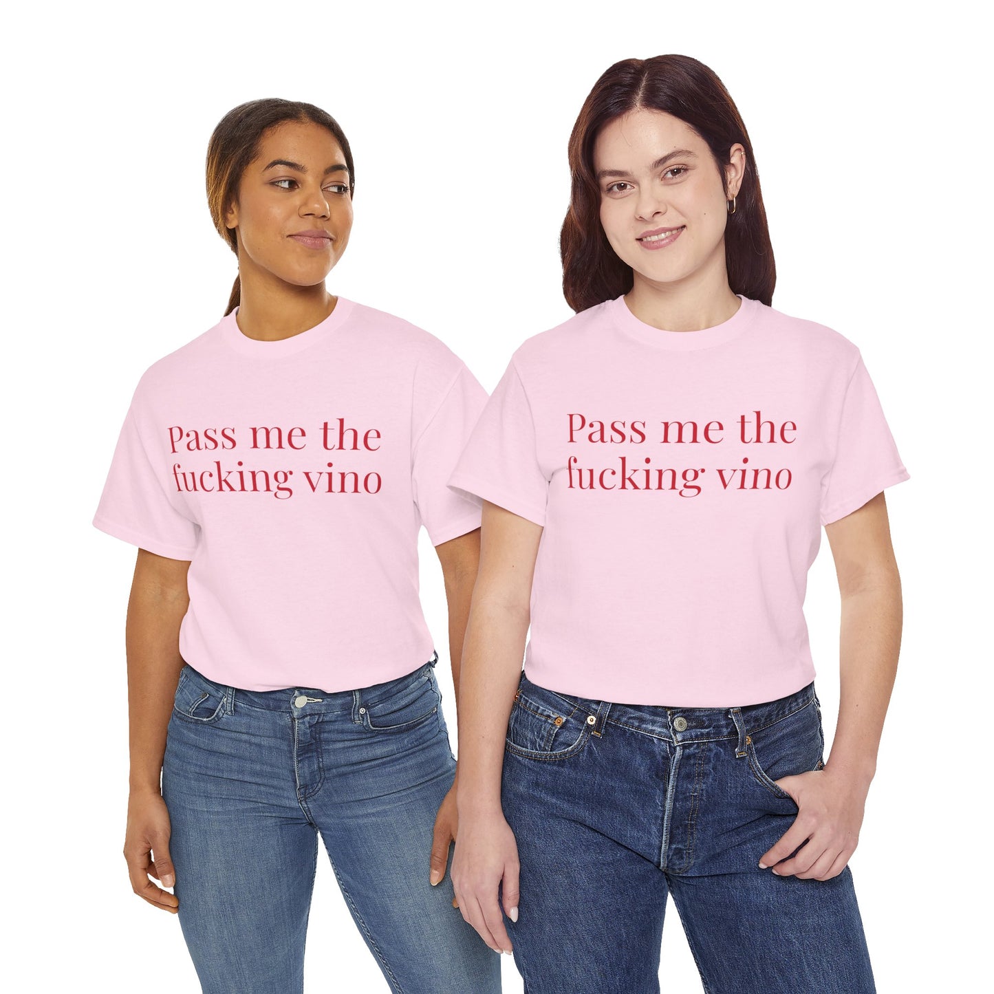 Unisex Cool Tee - Pass Me the Fucking Vino