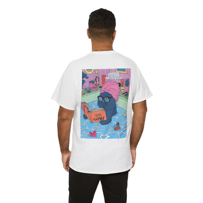 Funny Quote Unisex Tee - 'Life is Like Dick, Can't Be Hard Always'