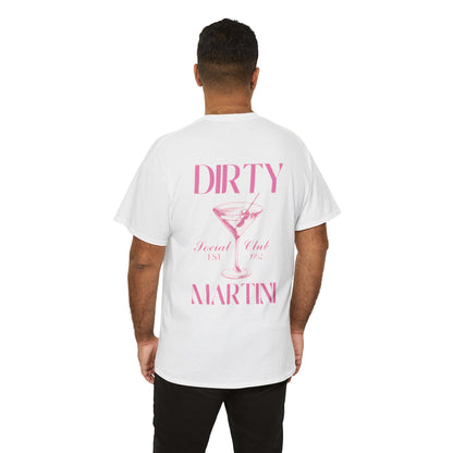 Martini Club Unisex Tee - Cute Cocktail Design