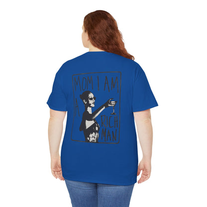 Cute Unisex T-Shirt - 'mom, i am rich man' Design