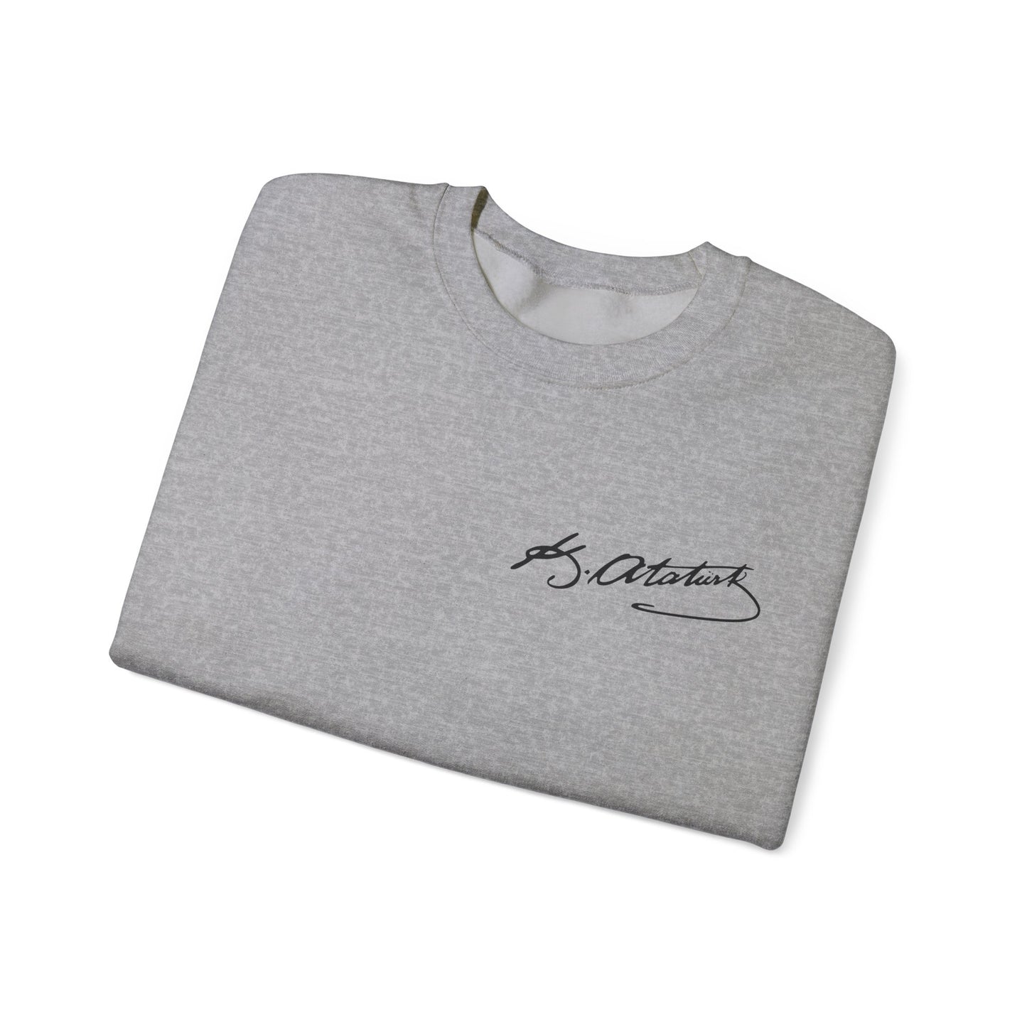 ATA Heritage - Unisex Heavy Blend™ Crewneck Sweatshirt with Signature of Father of Turks