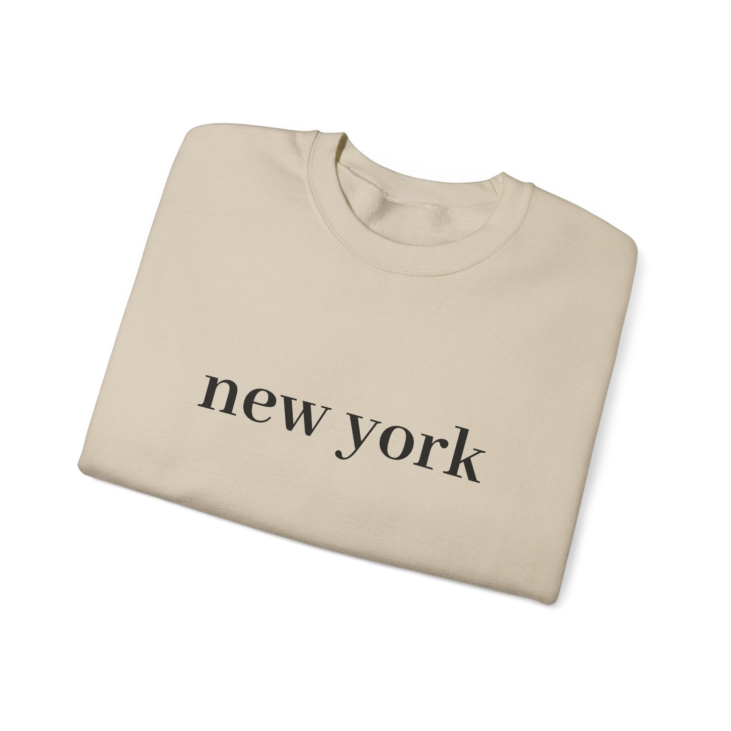 Unisex Heavy Blend™ Crewneck Sweatshirt - Minimal New York Design