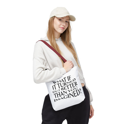 Cute & Minimalist Glass Design Tote Bag - What If It Turned Out Better Than You Imagined?