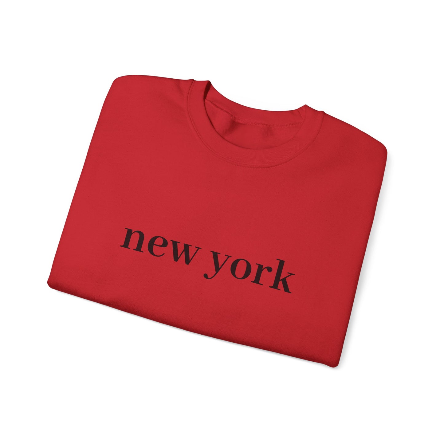 Unisex Heavy Blend™ Crewneck Sweatshirt - Minimal New York Design