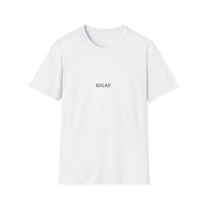 Unisex Softstyle T-Shirt - I don't give a fuck.