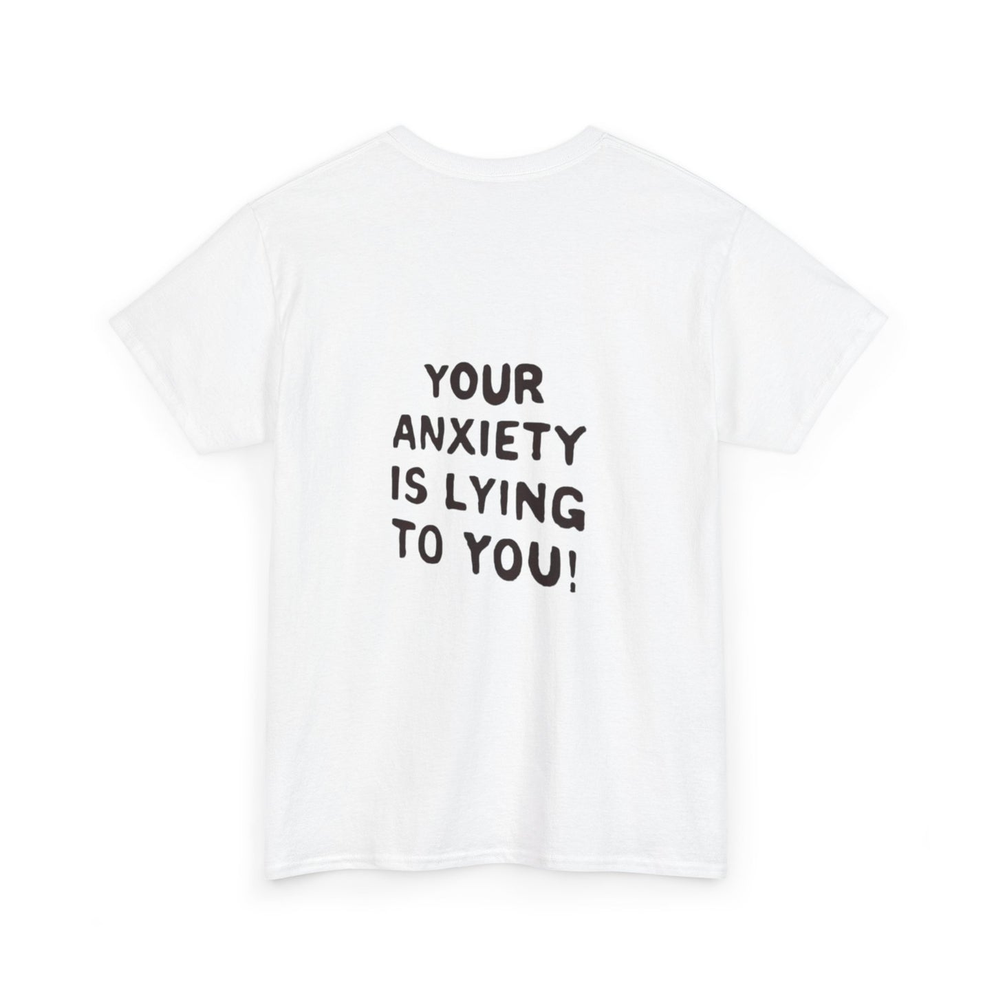 Anxiety Awareness Unisex Tee - Cool & Direct Statement T-shirt