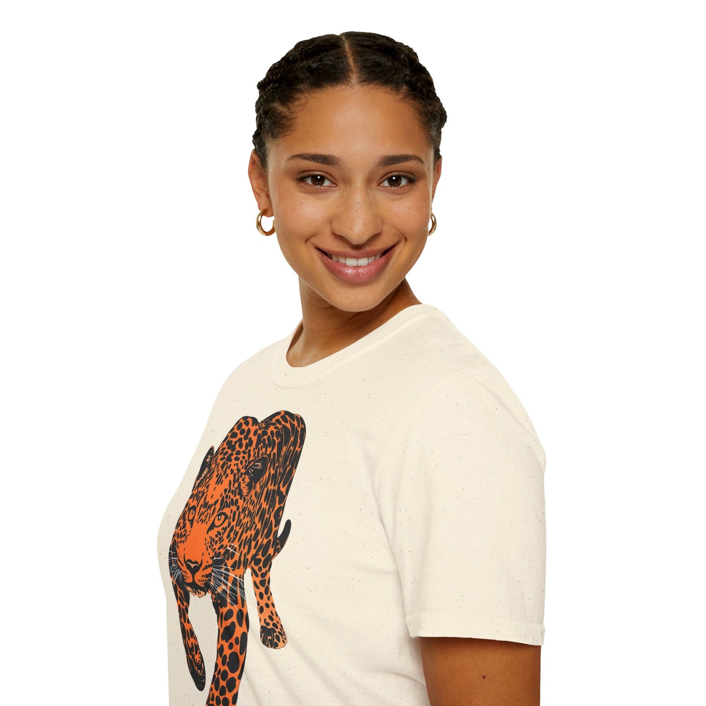 Spotted Silence Unisex Shirt – Leopard Art Tee