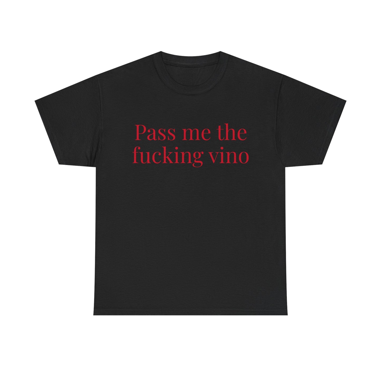 Unisex Cool Tee - Pass Me the Fucking Vino