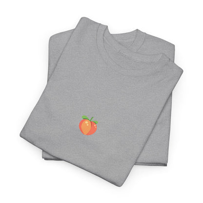 Citrus Peach Shirt – Refreshing Embroidered Unisex Tee