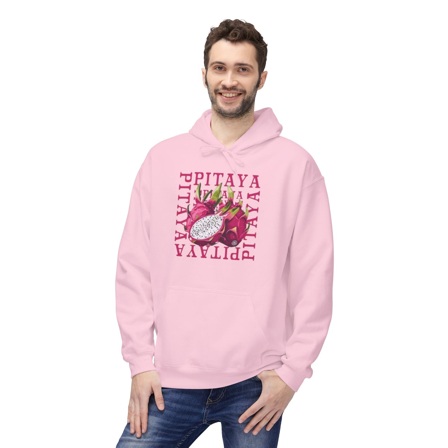 Pitaya Dragon Fruit Hoodie — Tropical Fruit Graphic Pullover