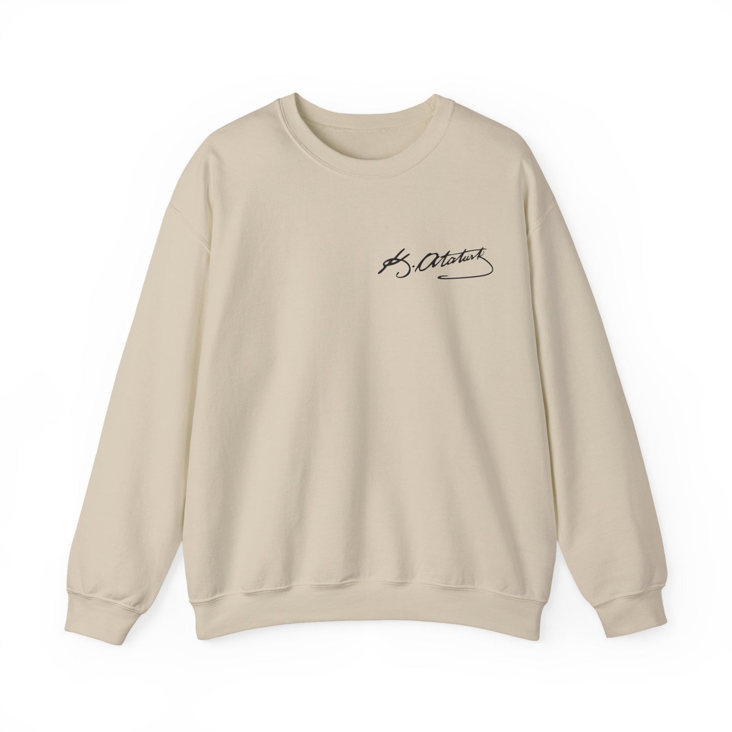 ATA Heritage - Unisex Heavy Blend™ Crewneck Sweatshirt with Signature of Father of Turks