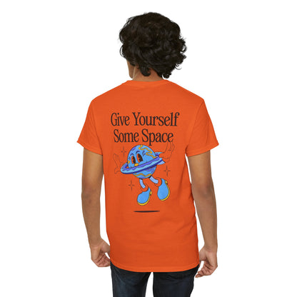 Cute Space Print Unisex Tee - Give Yourself Some Space Design