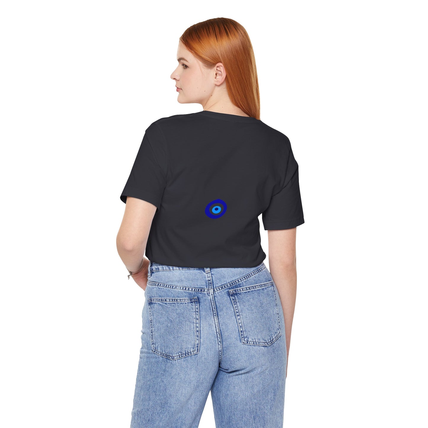 Unisex Jersey Short Sleeve Tee - with Evil Eye to protect