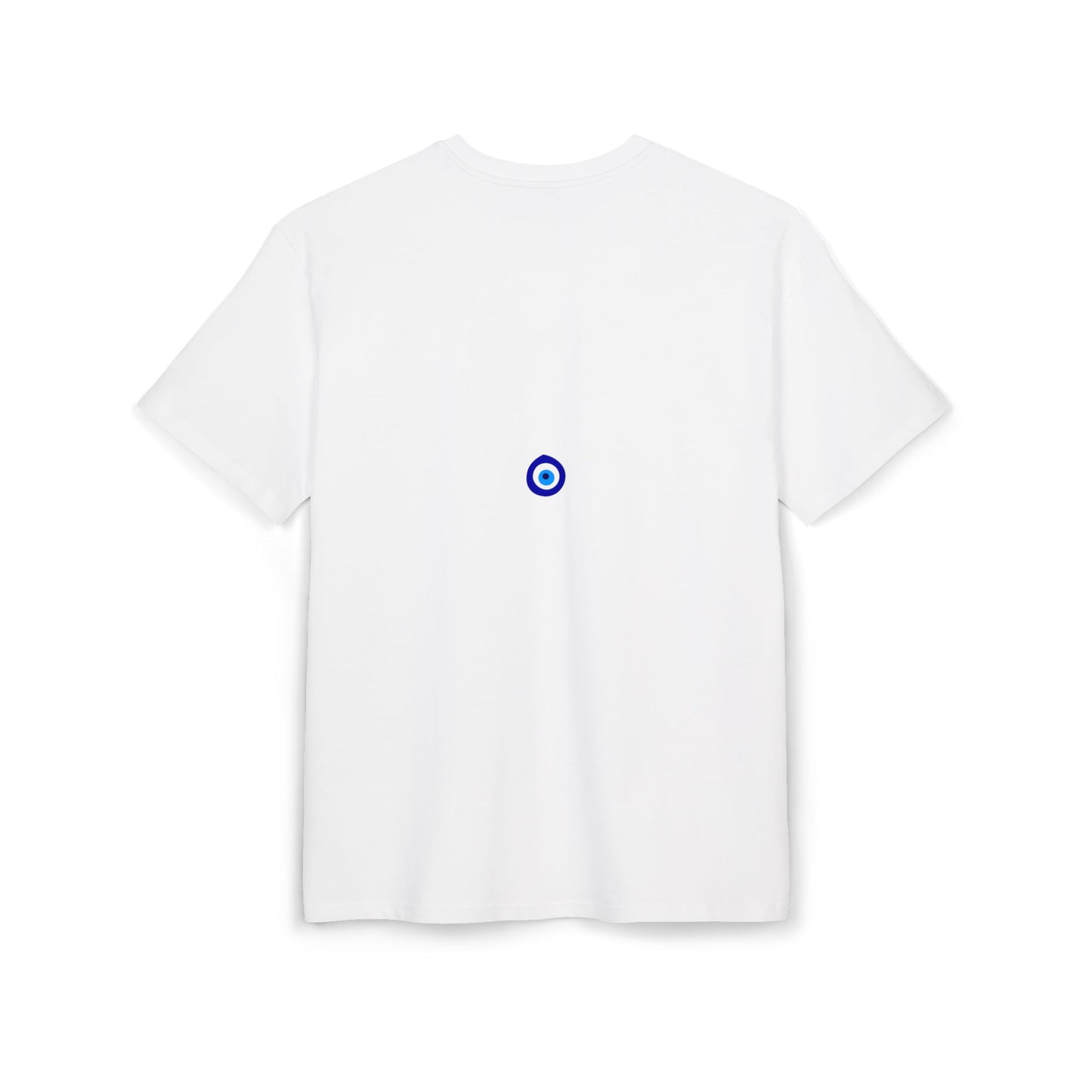 Oversize Tee with Evil Eye Sembol - Unisex T-shirt