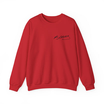 ATA Heritage - Unisex Heavy Blend™ Crewneck Sweatshirt with Signature of Father of Turks