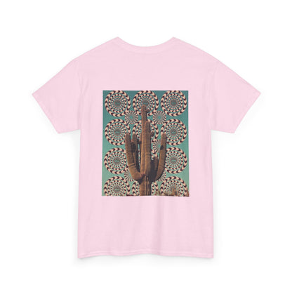 Southwest Aesthetic Mystical Cactus & Eye Design - Unisex Garment-Dyed