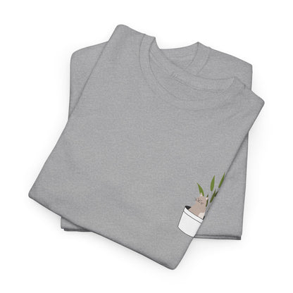 Cat Embroidered Unisex Shirt – Funny & Zen