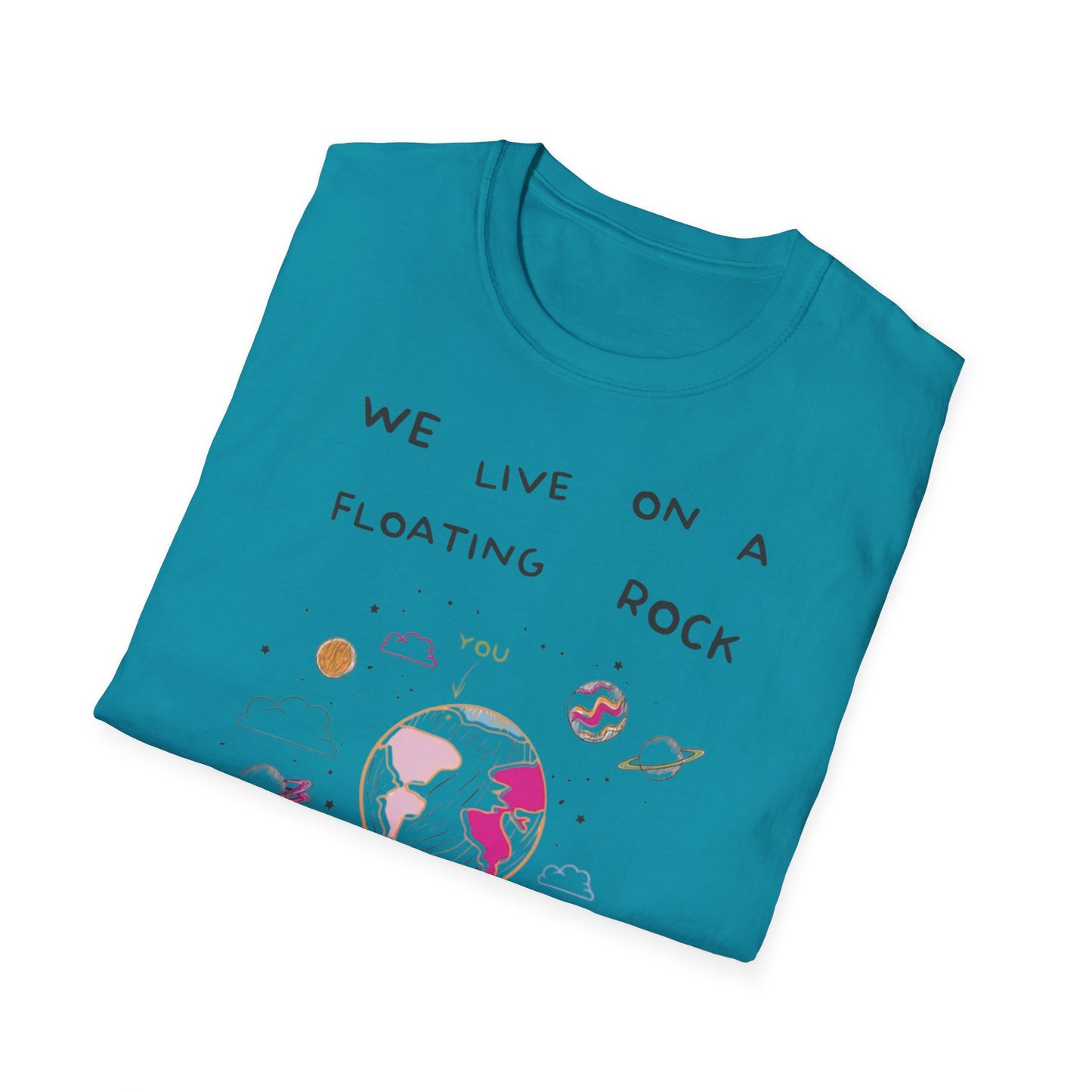 Cute Unisex T-Shirt - Do Not Over Think It Design