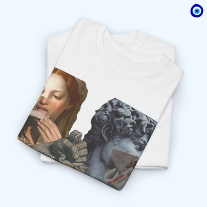 Renaissance Design Tee - Rolling Through the Ages Cool Unisex Shirt