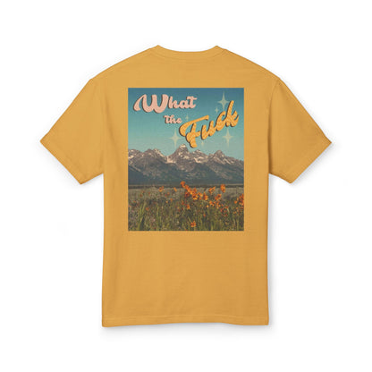 Funny Unisex Tee - What The Fuck Design