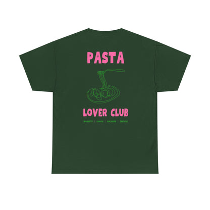 Cool Pasta Design T-Shirt - Pasta Lover Club Unisex Heavy Cotton Tee