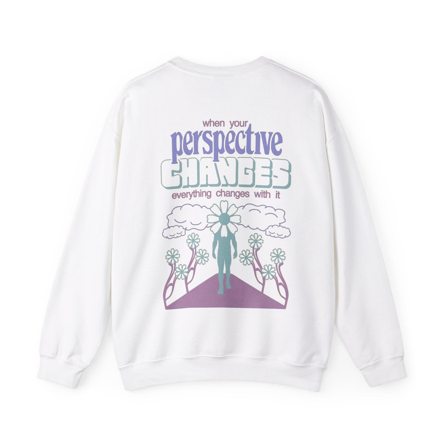 Unisex Heavy Blend™ Crewneck Sweatshirt - Change Your Perspective