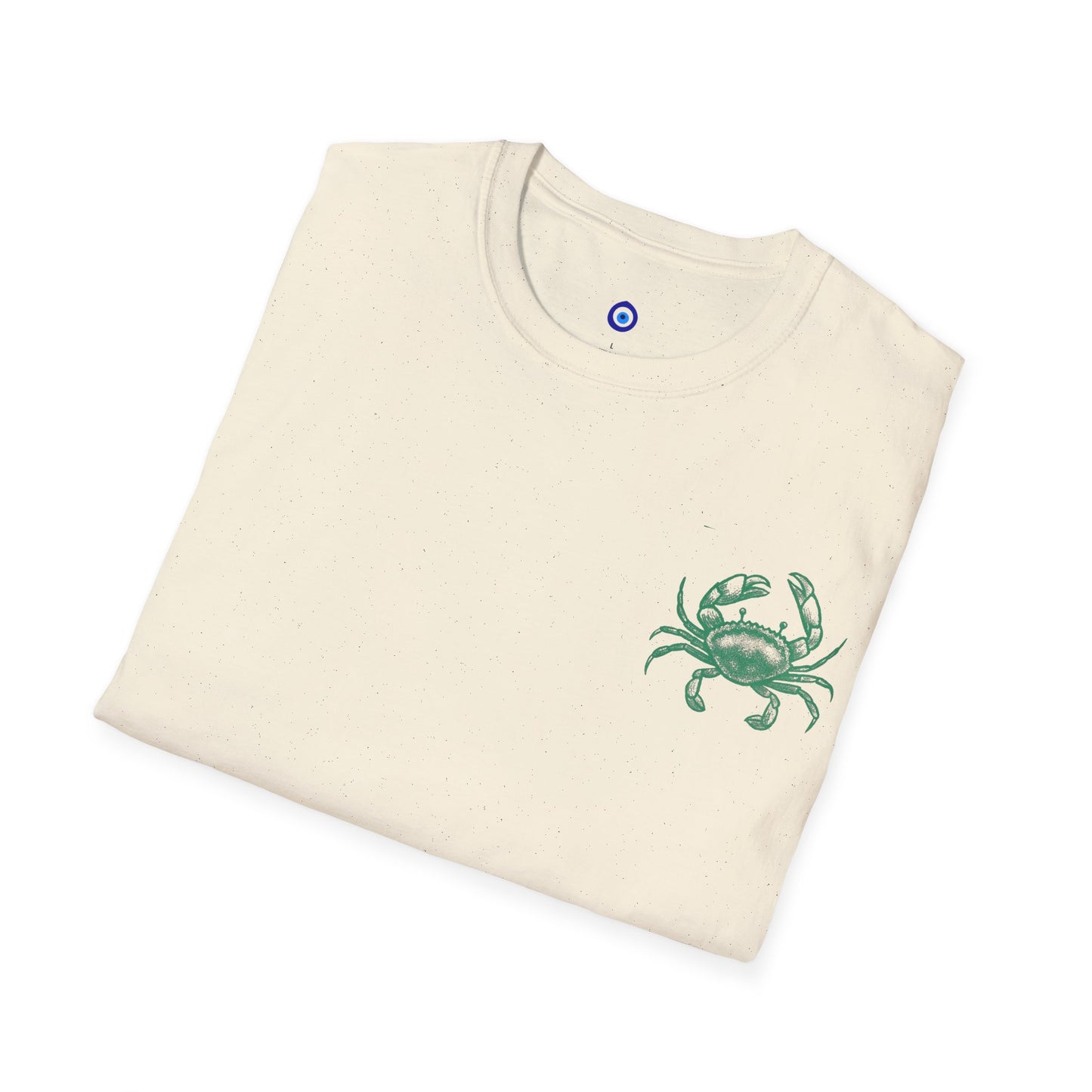 Unisex Fun T-Shirt — 'Tough and Tendy' Crab Graphic Design Tee