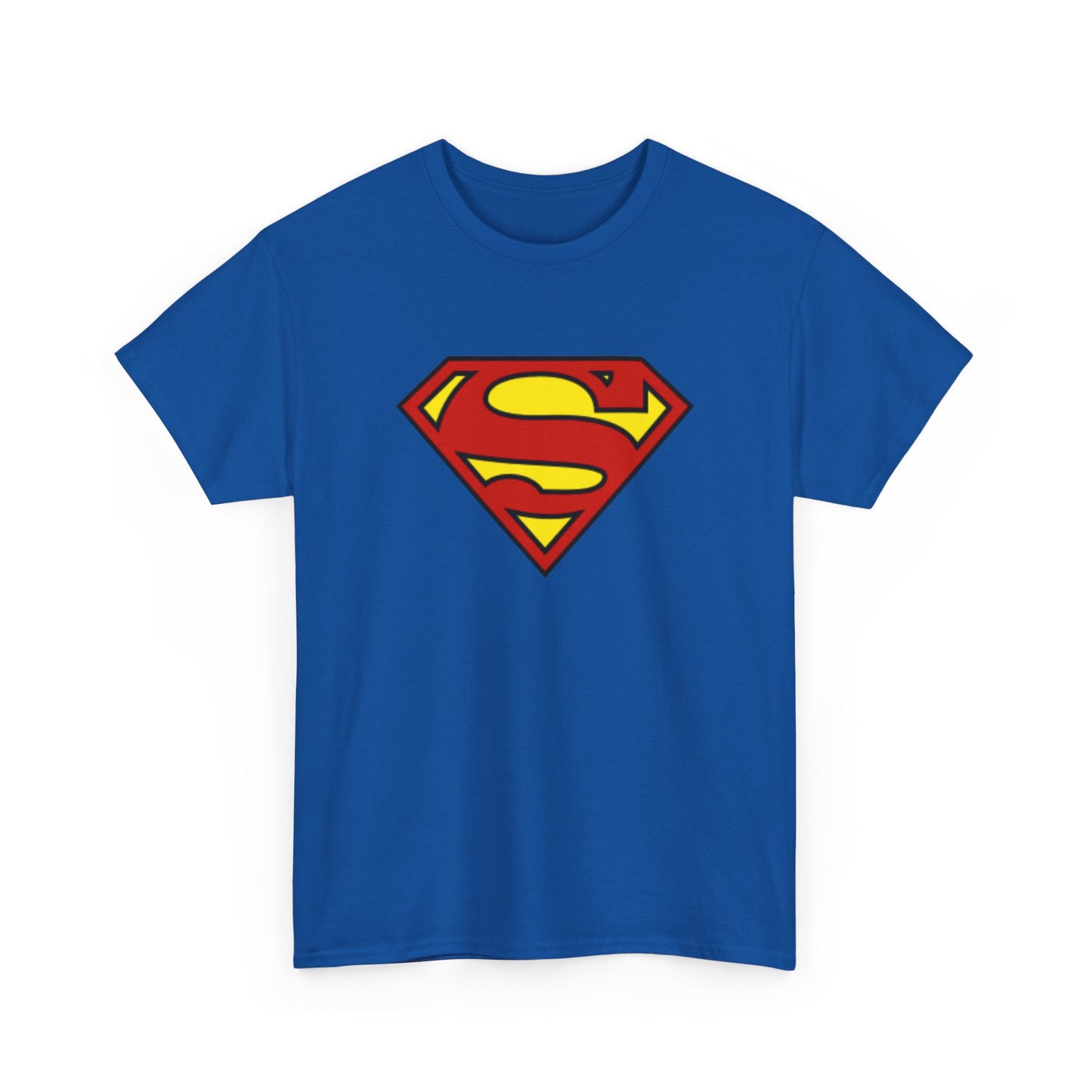 Superman Shield Unisex T-Shirt — Classic Red & Yellow Logo Tee
