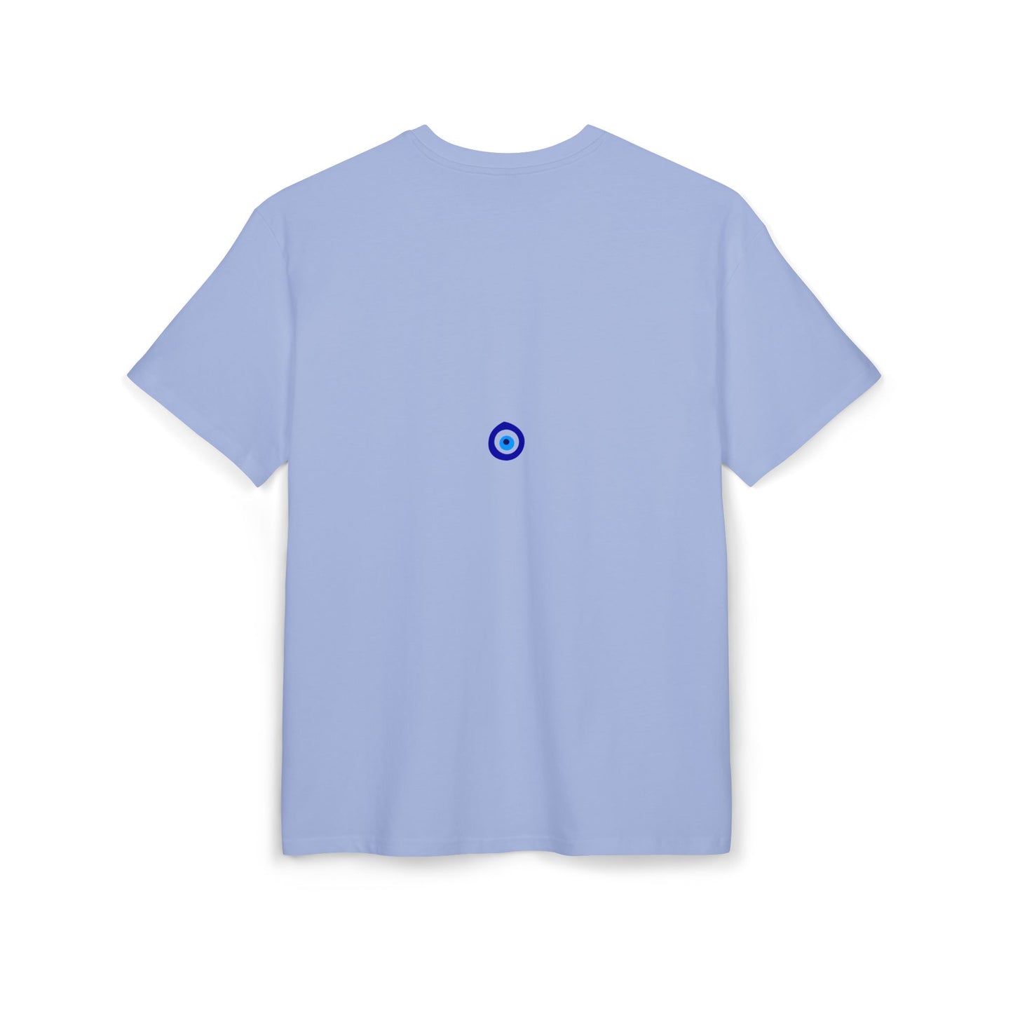 Oversize Tee with Evil Eye Sembol - Unisex T-shirt