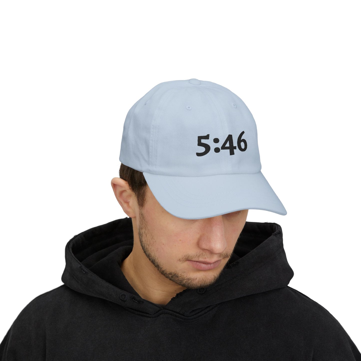 Dad Cap — 5:46 Embroidered Minimalist Baseball Hat