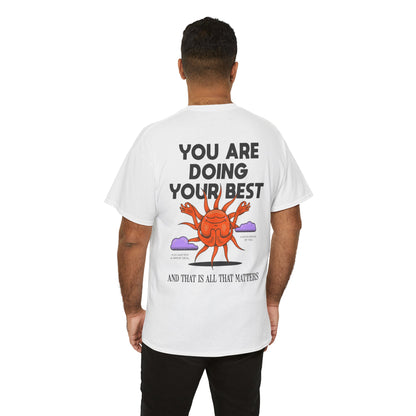 Motivational Tee - ''you are doing your best'' Noted on Sky Design