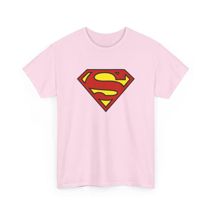 Superman Shield Unisex T-Shirt — Classic Red & Yellow Logo Tee