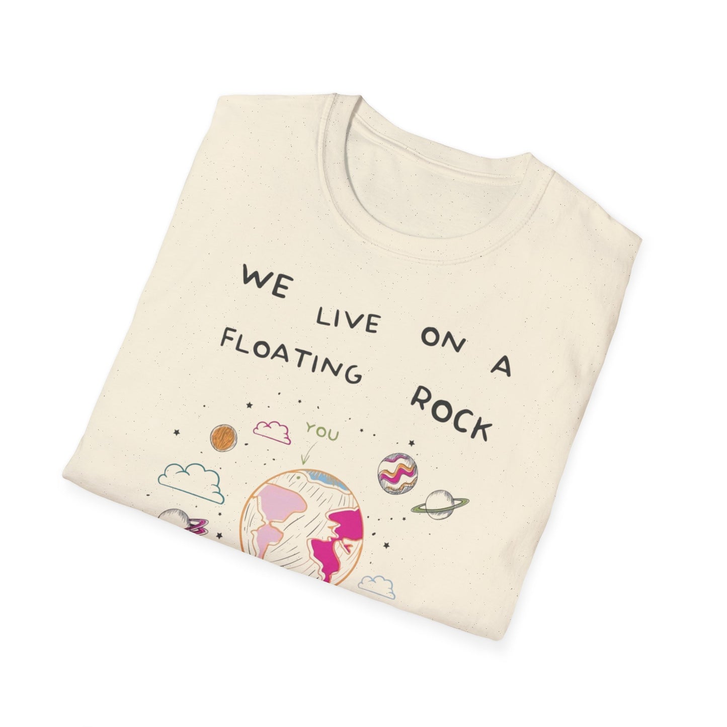 Cute Unisex T-Shirt - Do Not Over Think It Design