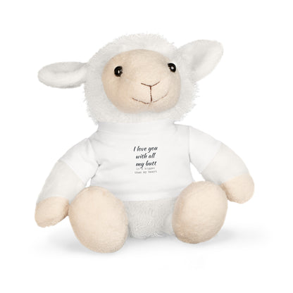 Plush Toy with Clothing - I love you in funny way