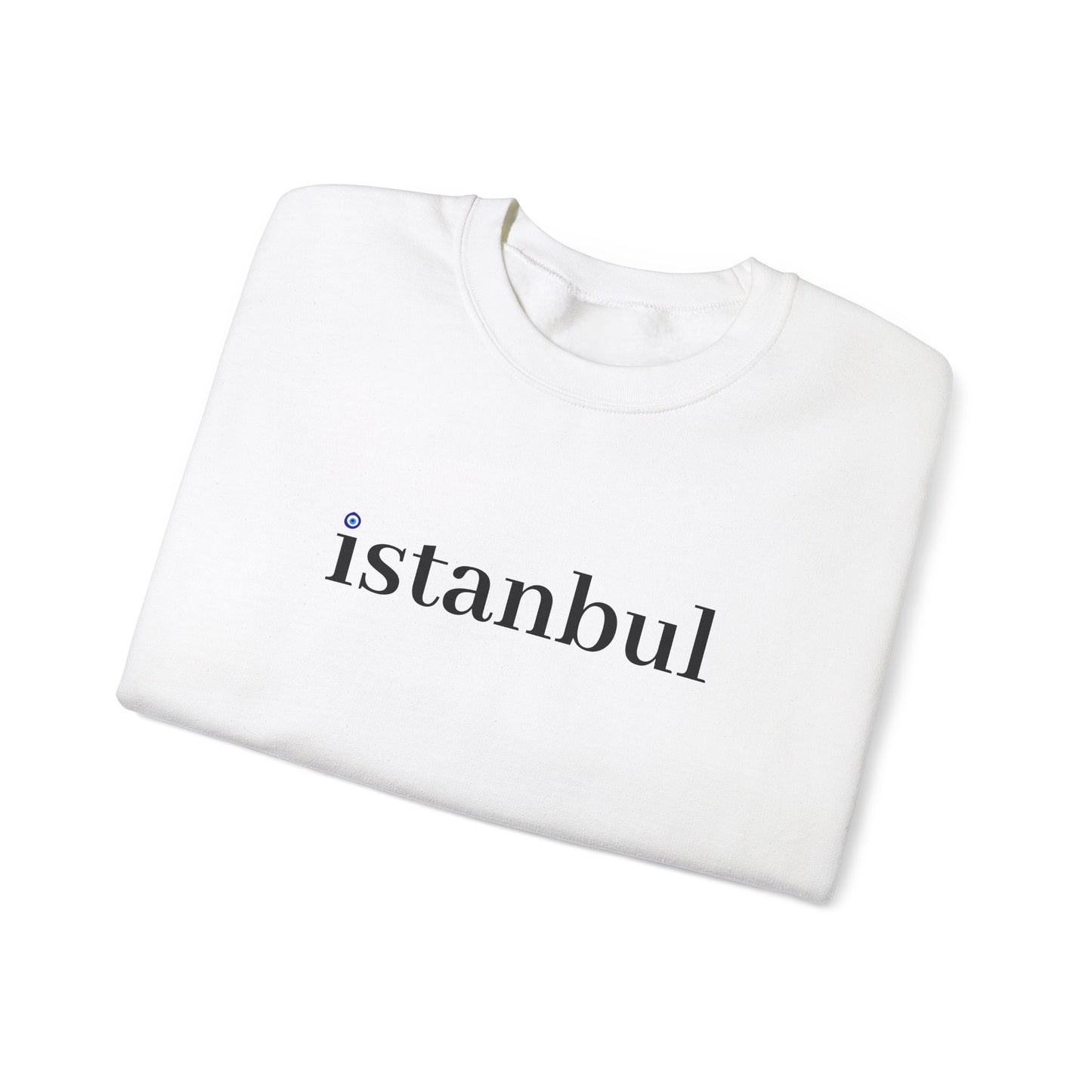 Unisex Heavy Blend™ Crewneck Sweatshirt - İstanbul with Meaningful Sign